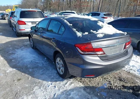 2015 Honda Civic Lx from USA, damaged, VIN 19XFB2F5XFE057521